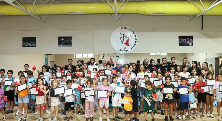 Nilüfer’de Tam Gün Spor Okulları’nın 3’üncü Dönemi Tamamlandı