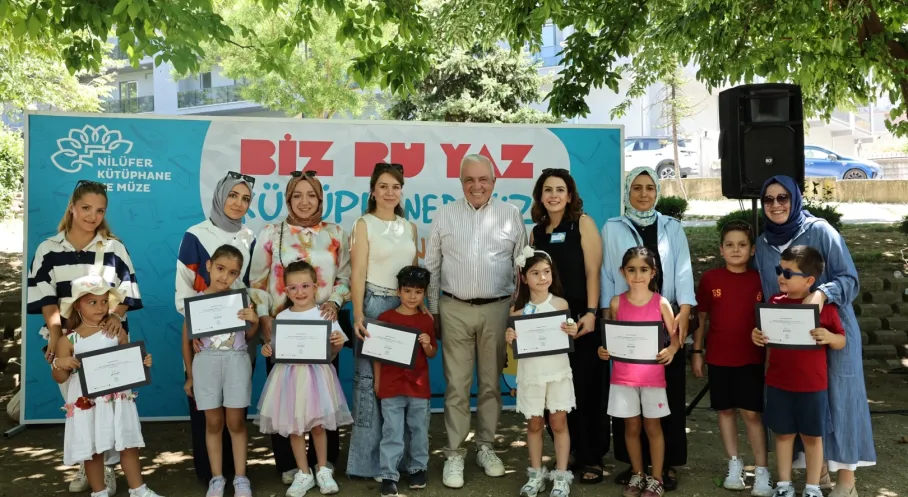 Nilüferli Çocuklar Okula Kütüphanelerde Hazırlandı