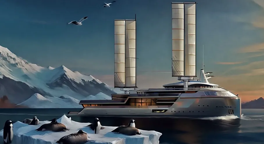 Norse Shipyard'dan Devrim Niteliğinde Proje: Rüzgar Destekli Hibrit Yat!