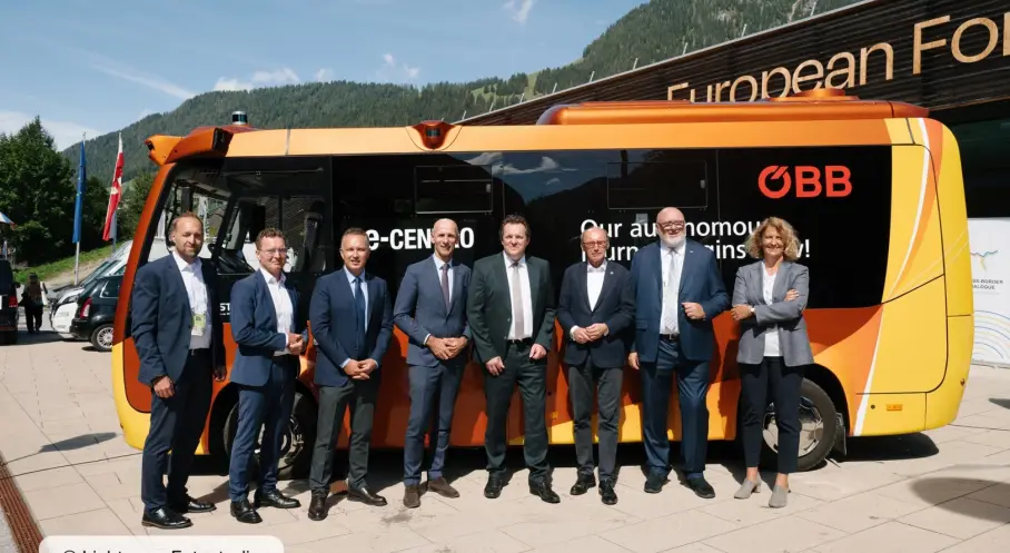 ÖBB, Alpbach’ta Otonom Otokar e‑Centro ile Yolcu Taşımaya Başladı
