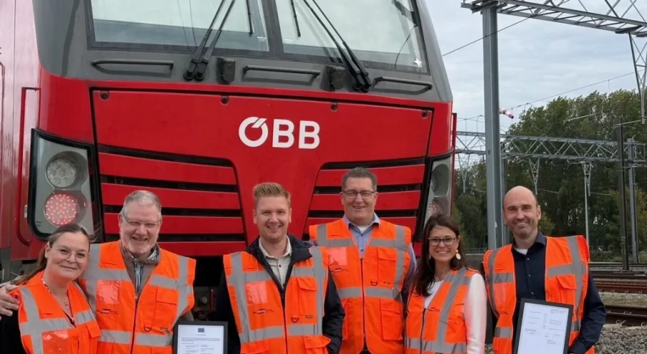 ÖBB Rail Cargo Group Belçika'da! İlk Yük Treni Hedefe Ulaştı