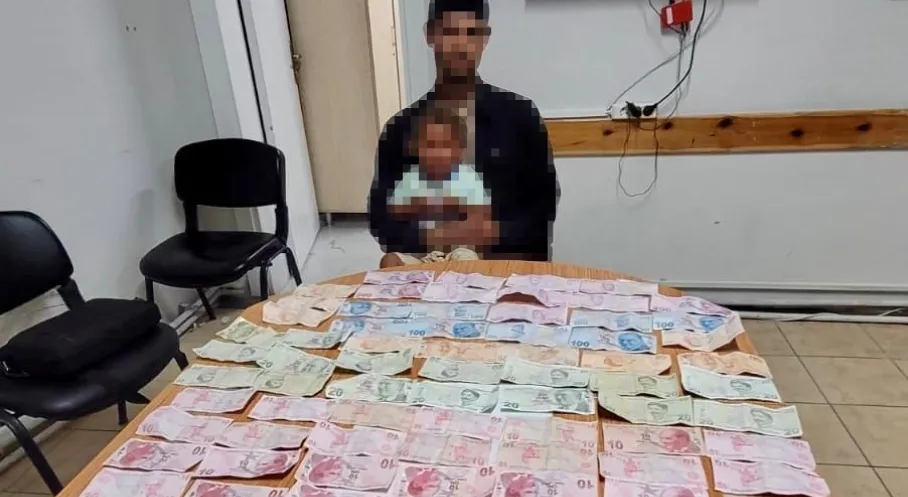 Odunpazarı'nda Dilenci Operasyonu: Bir Dilenciden Şok Eden Para Çıktı!