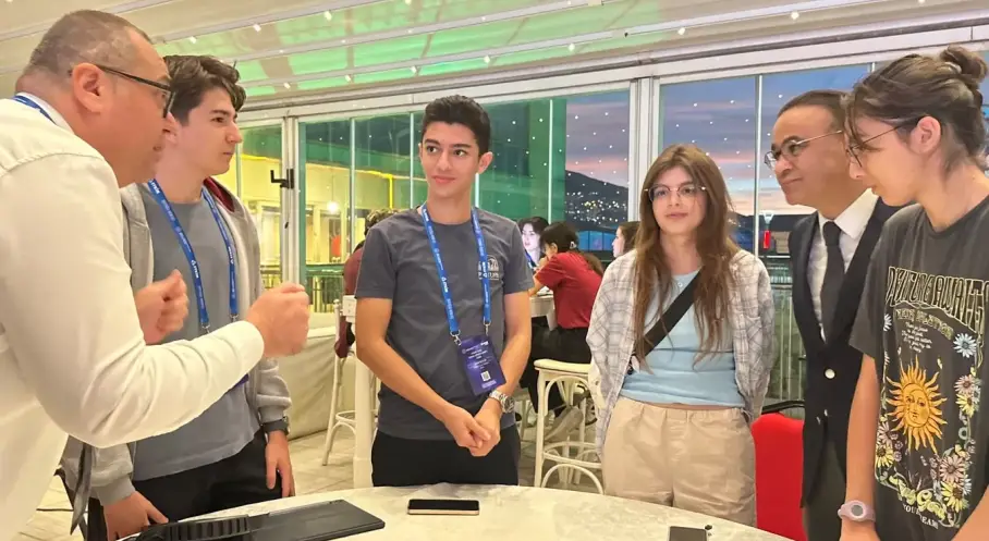 Ömer Yahşi’den Genç Tekno Girişim Kampı’na Ziyaret