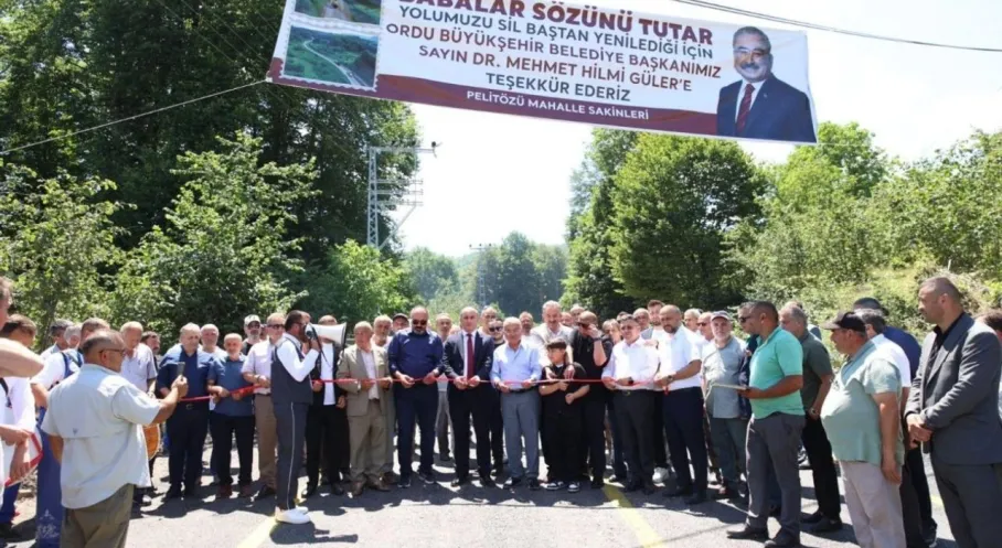 Ordu Aybastı'da Yılların Yol Çilesi Bitti! Yeni Asfalt Açıldı
