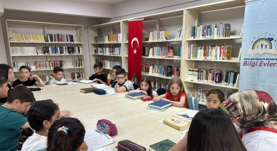 Ordu Bilgi Evleri'nden Yaz Tatiline Damga: Öğrenciler İçin Eğlence ve Eğitim Bir Arada!
