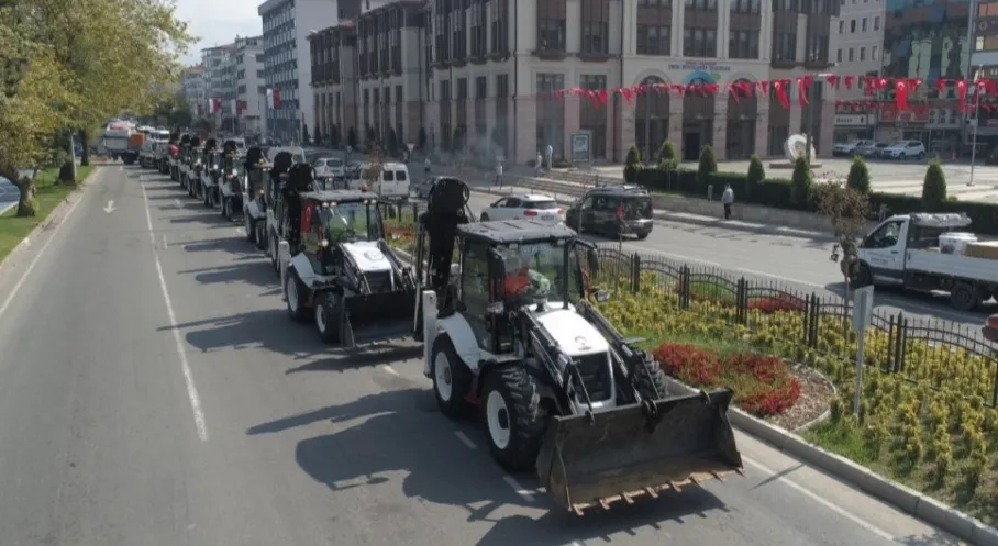 Ordu'da Büyükşehir'in Araç Filosu Rekor Kırdı! 300 Araca Ulaştı