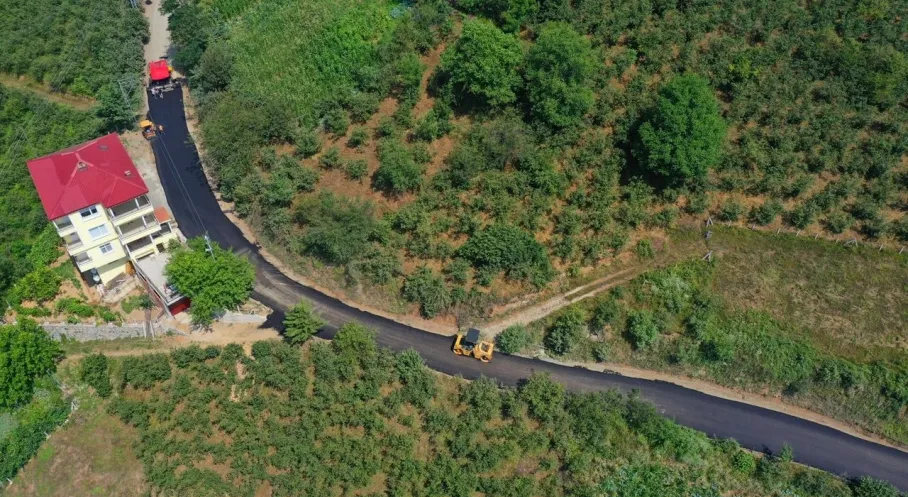 Ordu Gürgentepe'de Asfalt Sevinci: Gültepe Mahallesi Rahat Bir Nefes Aldı!