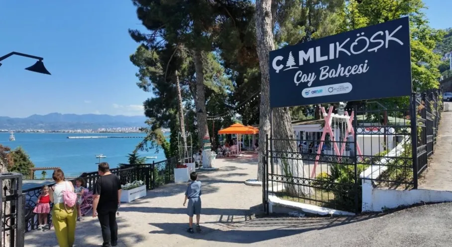 Ordu Sahili'nde Yeni Cazibe Merkezi: Çamlıköşk Çay Bahçesiyle Doğayla İç İçe!