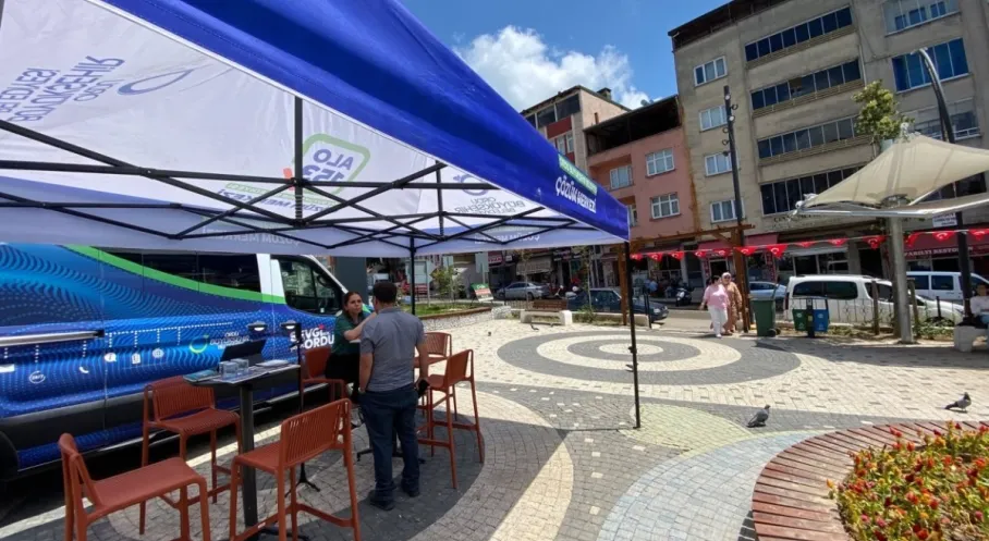 Ordu’da 153 Çözüm Merkezi Sahada Vatandaşla Buluşuyor