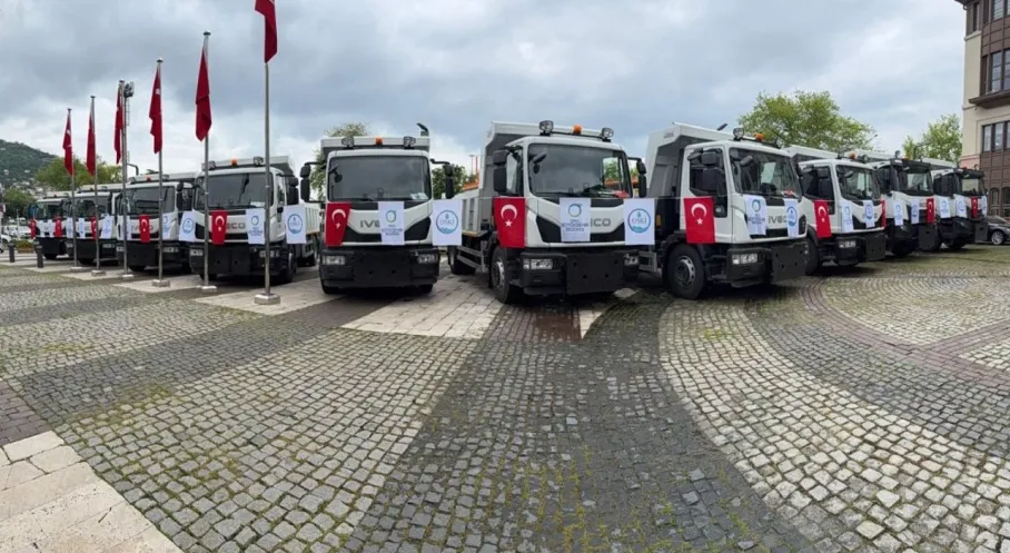 Ordu'da Altyapı Hamlesi: OSKİ Araç Filosunu Güçlendirdi!