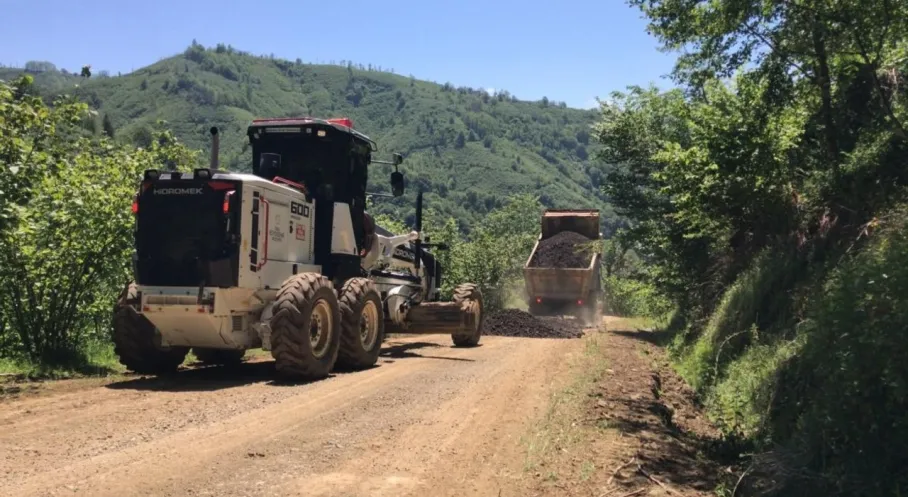 Ordu'da Altyapı Seferberliği: Büyükşehir 19 İlçede Çalışıyor!