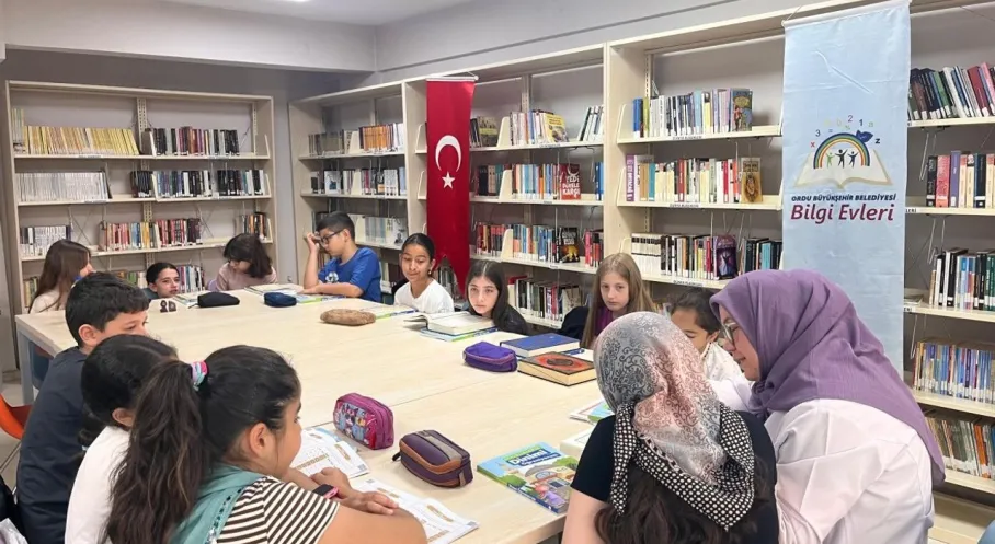 Ordu'da Bilgi Evleri Yaz Etkinlikleri Başladı! Ücretsiz Kayıt Fırsatı