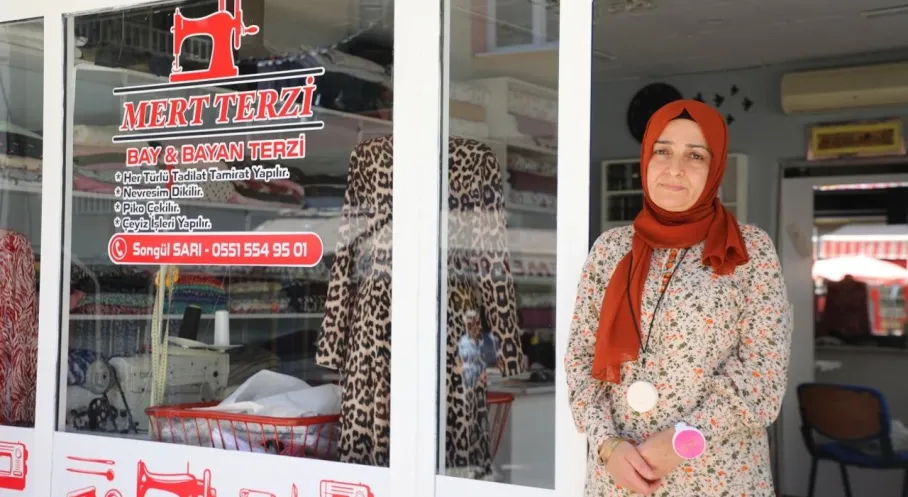 Ordu'da Bir Hayal Gerçek Oldu: Songül Hanım ORMEK ile Kendi Terzi Dükkanını Açtı!