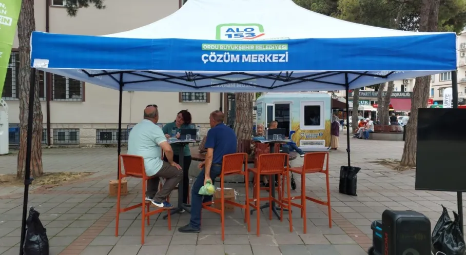 Ordu’da Çözüm Merkezi Sahada