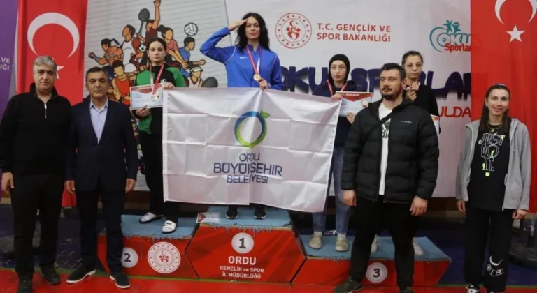 Ordu'da Türkiye Okul Sporları Gençler Kick Boks Şampiyonası Zaferle Sonuçlandı