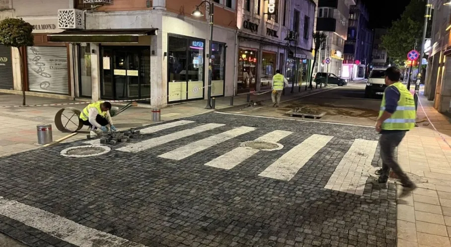Ordu'da Estetik Dönüşüm: Altınordu'ya Begonit Taş Döşemesiyle Yeni Çehre!