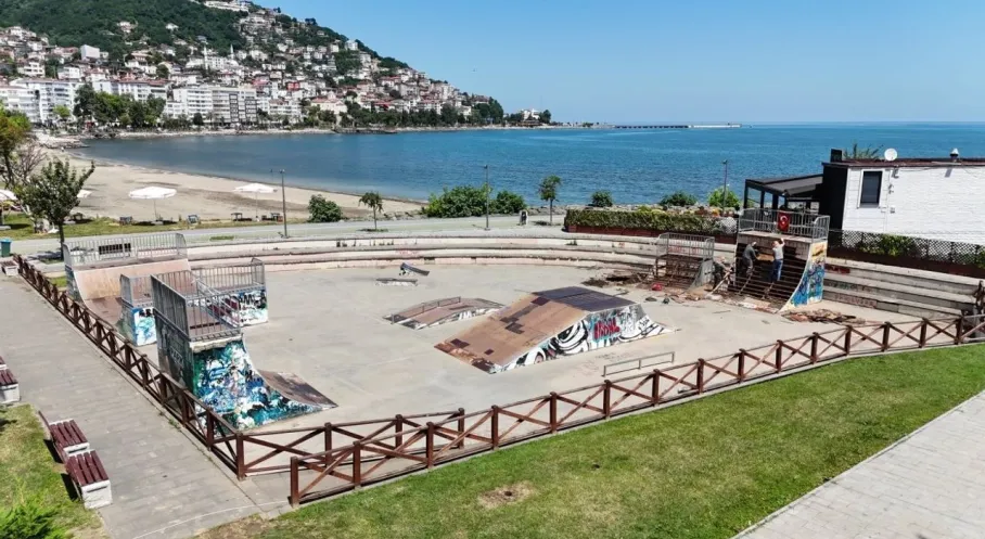 Ordu'da Kaykay Tutkunlarına Müjde! Altınordu Skate Park Yenileniyor