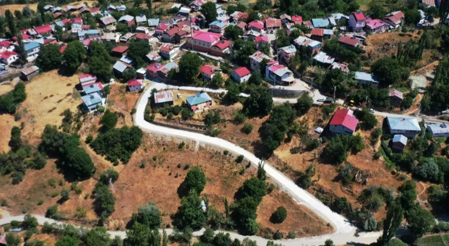 Ordu’da Kırsal Ulaşıma Beton Yol Desteği