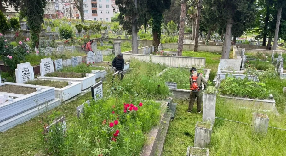 Ordu'da Kurban Bayramı Öncesi Mezarlıklar Ziyarete Hazır!