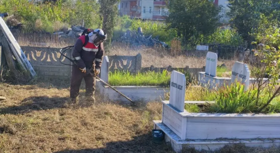 Ordu’da mezarlıklarda kapsamlı düzenleme çalışması