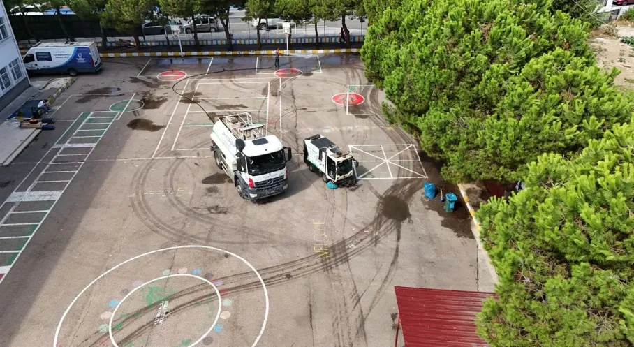 Ordu'da Okullar Yeni Döneme Hazır! Büyükşehir'den Temizlik Seferberliği