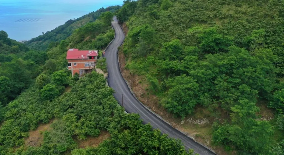 Ordu'da Turizm Yolu Yenilendi! Boztepe'ye Sıcak Asfalt Müjdesi