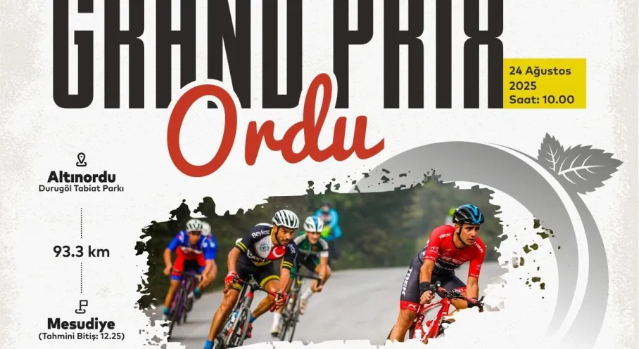 Ordu'da Uluslararası Bisiklet Rüzgarı: Grand Prix Heyecanı Başlıyor!