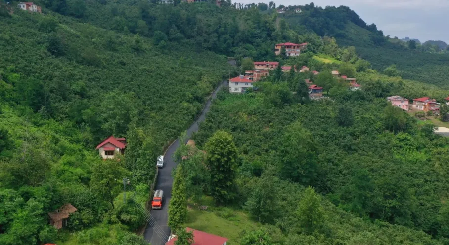 Ordu’da Yenisayaca Mahallesi’ne Sıcak Asfalt Konforu