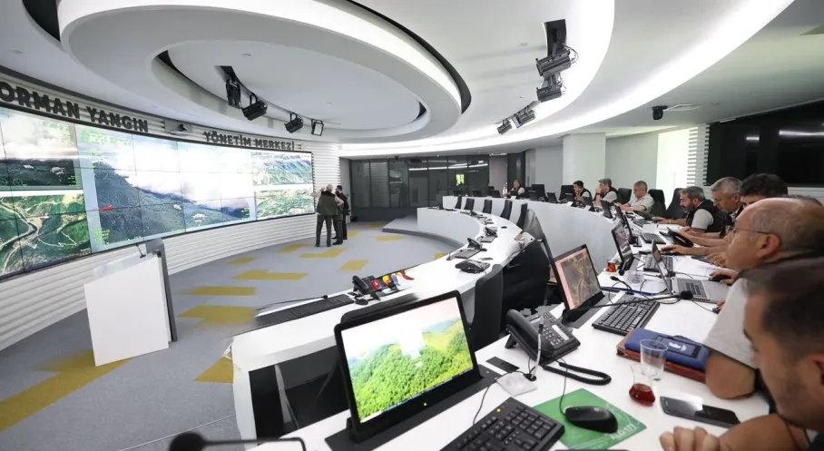 Orman Yangın Yönetim Merkezi 7/24 Alarmda! Son Dakika Gelişmeler