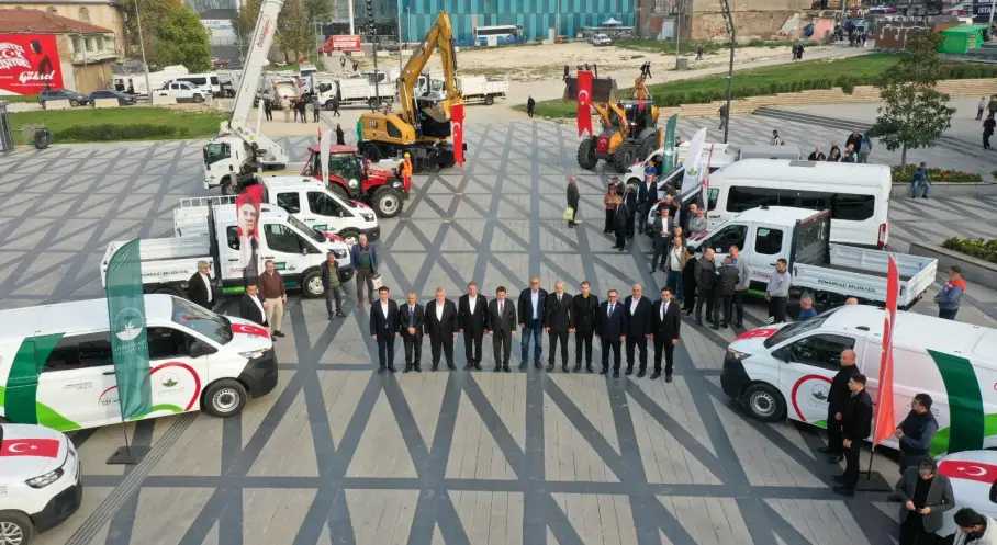 Osmangazi Belediyesi Araç Filosuna 41 Yeni Araç Ekledi