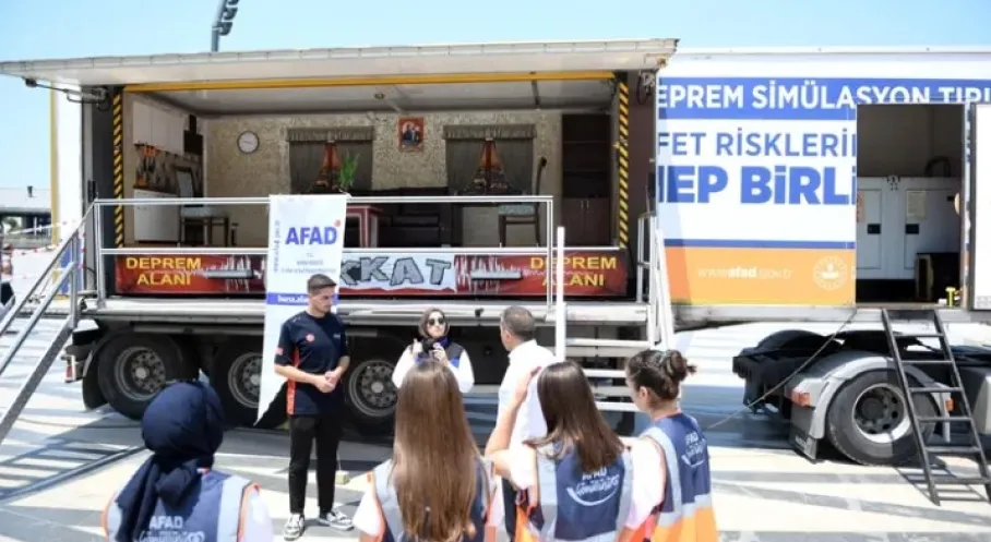 Osmangazi'de Deprem Tatbikatı: 7.4 Şiddetinde Sarsıntı Deneyimi!