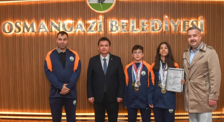 Osmangazili Sporcular Türkiye Şampiyonası ve Avrupa Turnuvasından Rekorlarla Döndü
