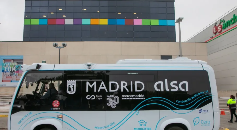 Otokar'ın Otonom Otobüsü İspanya'da! Avrupa'da Bir İlk Gerçekleşti