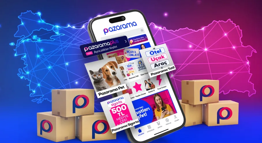 Pazarama'dan E-Ticaret Hamlesi: Yerli Sermaye ile Büyüme Devam Ediyor!