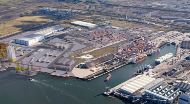 PD Ports'tan Dev Hamle: İngiltere'nin En Büyük Offshore Rüzgar Enerjisi Merkezi Teesside'da!