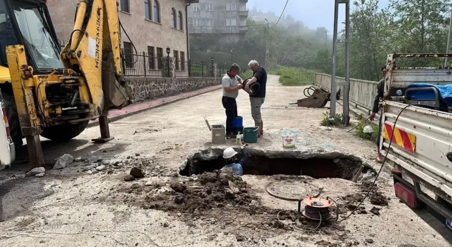 Piraziz'de Su Kesintisi Alarmı! Belediye Ekipleri Hızla Müdahale Etti