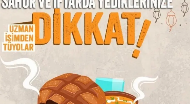 Ramazan Ayında İftardan Önce Sahurun Önemi ve Beslenme Tüyoları