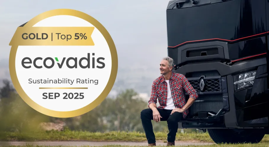 Renault Trucks'tan Sürdürülebilirlik Zirvesi: 7. Kez EcoVadis Gold!