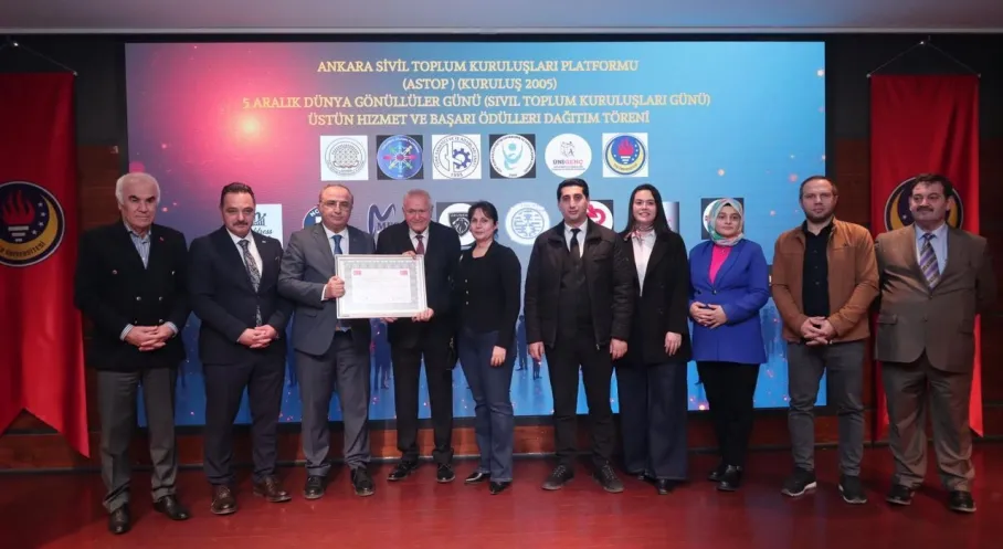 RİDEF Ankara'nın Zirvesinde! En Prestijli Ödülün Sahibi Oldu