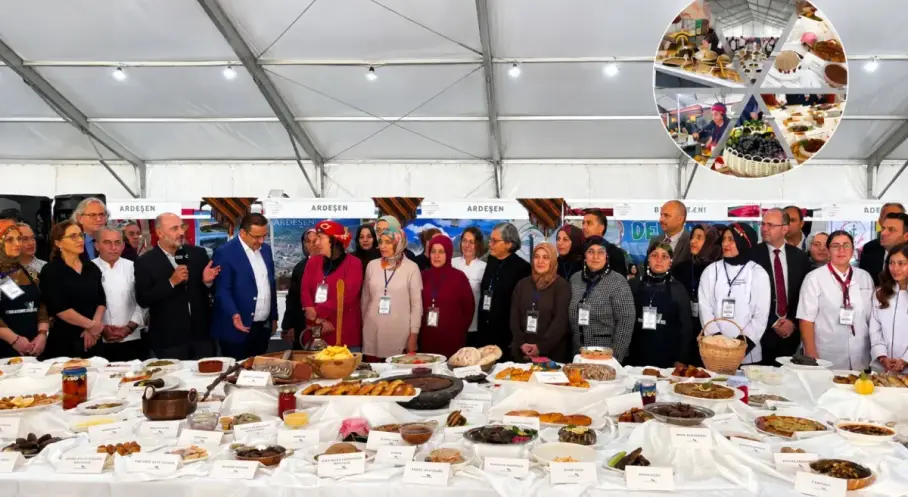 Rize'de Gastronomi Günleri başladı: Yöresel lezzetler Çay Çarşısı'nda buluştu