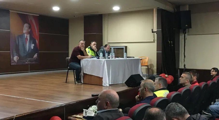 Rize'de Servis Şoförleri ve Rehberlere Güvenli Eğitim!