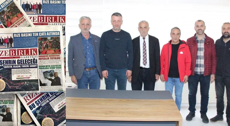 Rize'de Yerel Basın Güç Birliği: Gazeteler Tek Çatı Altında!