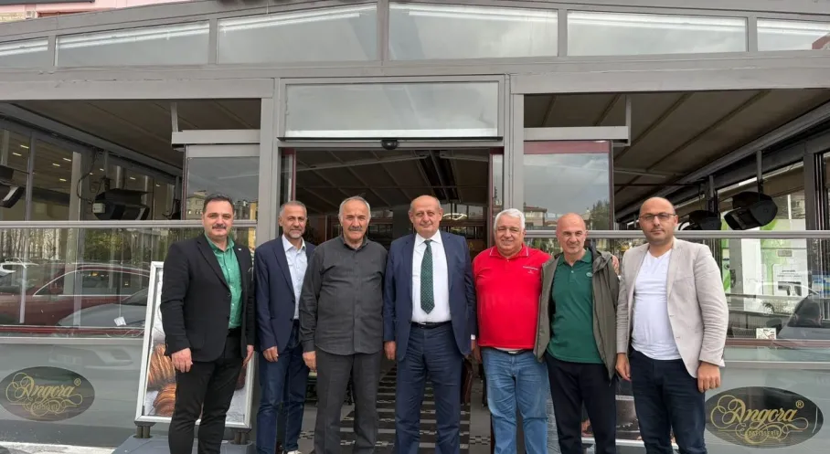 Rize'ye Hizmet Eden İki Efsane İsim Ankara'da Bir Araya Geldi!