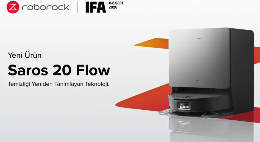 Roborock IFA 2026’da Yeni Nesil Temizlik Ekosistemini Tanıtıyor