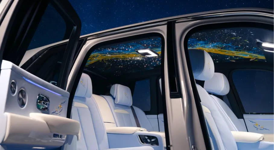 Rolls-Royce'tan Uzay Esintili Cullinan Cosmos: Yıldızlar Arasında Yolculuk!