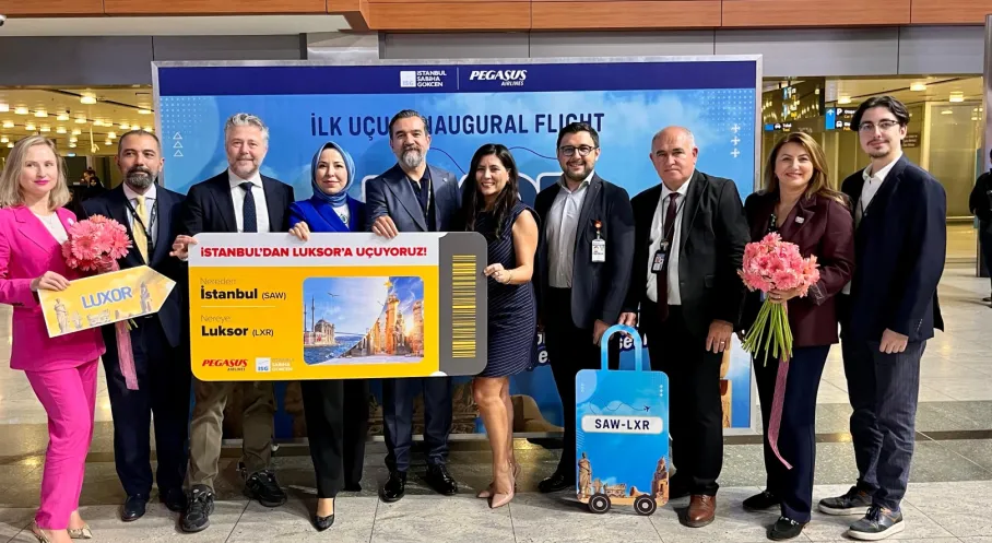 Sabiha Gökçen'den Mısır'a Uçuş Atağı! Luksor ve Marsa Alam Hatları Açıldı