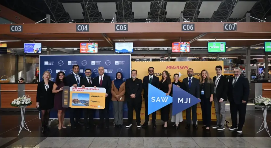 Sabiha Gökçen’in Kuzey Afrika Ağı Trablus ile Genişliyor   