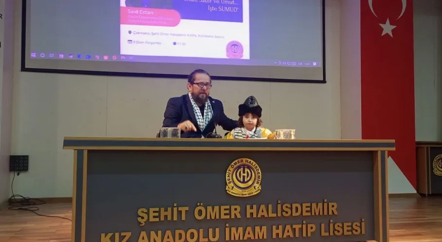 Said Ercan'dan Şok Sözler: İsrail Çocuk Fotoğraflarından Bile Korkuyor!