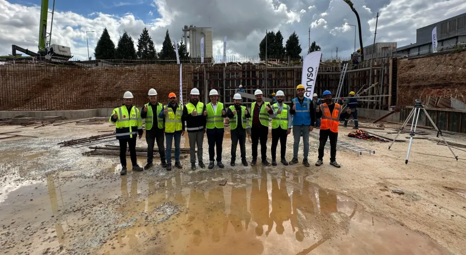 Saint-Gobain Adana'da Yeni Chryso Tesisi Temelini Attı: Yapı Kimyasallarında Güçlü Üretim Üssü!