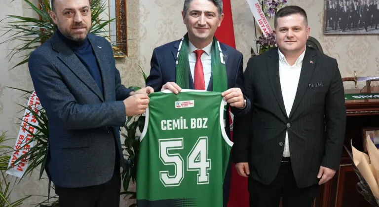 Sakarya Gençlik ve Spor İl Müdürlüğü'ne atanan Boz'a sportif ziyaret